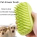 Rvplyy Pet Bath Brush Rubber – Gentle Pet Grooming Tool for Effective Shampooing and Massaging