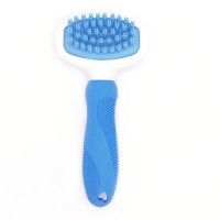 Rvplyy Silicone Pet Comb Brush – Soft Grooming Brush for Dogs & Cats, Reduces Shedding & Promotes Healthy Coat