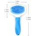 Rvplyy Silicone Pet Comb Brush – Soft Grooming Brush for Dogs & Cats, Reduces Shedding & Promotes Healthy Coat